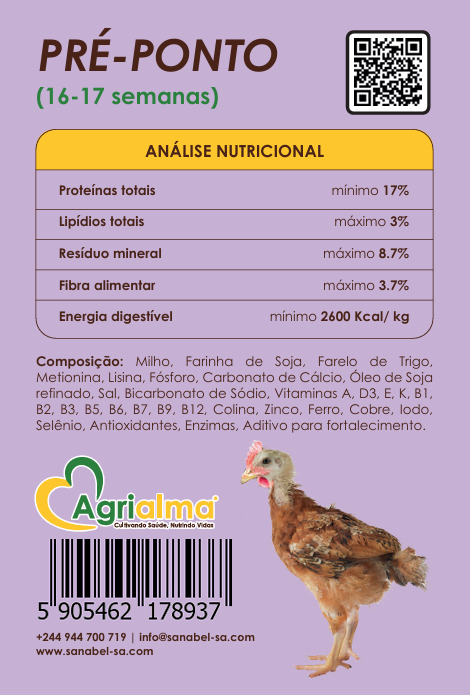 Ração Pré-Ponto